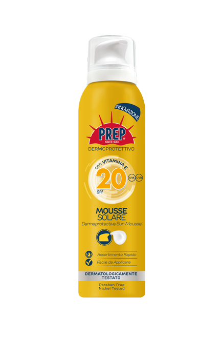 Mousse Solare Dermoprotettiva SPF20