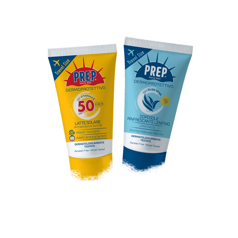 SOLARI PREP - Proteggi la tua pelle con i solari Dermoprotettivi Prep
